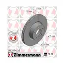 Original Zimmermann 150.3494.20 Bremsscheiben 2 Stück für BMW