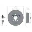 TEXTAR 92076603 Bremsscheiben 2 Stück BMW