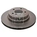 Febi Bremsscheiben Bremsbeläge Hinten für BMW 1 E82 E88
