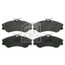 Febi Bremsscheiben Bremsbeläge Vorne für Peugeot 206 CC 2D