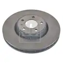FEBI BILSTEIN 107505 Bremsscheiben 2 Stück vorn für AUDI