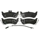 Febi Bremsscheiben Bremsbeläge Vorne Hinten für Mercedes M-Klasse W163