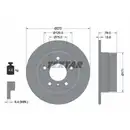 TEXTAR 92072303 Bremsscheiben 2 Stück BMW