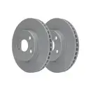 ATE 24.0125-0124.1 Bremsscheiben 2 Stück TOYOTA
