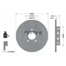 TEXTAR 92059303 Bremsscheiben 2 Stück MERCEDES-BENZ