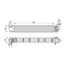 Ladeluftkühler Valeo 818228 für Renault für Dacia