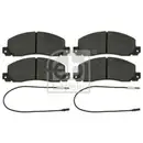 FEBI BILSTEIN 16443 Bremsbelagsatz für RENAULT, OPEL