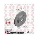 Original ZIMMERMANN 600.3203.20 Bremsscheiben 2 Stück für VW