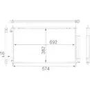 MAHLE AC 467 001S A/C-Kondensator