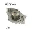 SKF VKPC 83643 Wasserpumpe