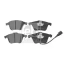 Febi Bremsscheiben Bremsbeläge Vorne für Audi A3 8P1 VW Golf 6 5K1