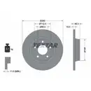 TEXTAR 92071603 Bremsscheiben 2 Stück AUDI