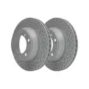 ATE 24.0124-0176.1 Bremsscheiben 2 Stück PORSCHE