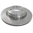 Febi Bremsscheiben Bremsbeläge Hinten für BMW 3 E90 E93 3 Touring E91