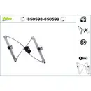 VALEO 850598 Fensterheber (ohne Motor) v l SEAT Leon