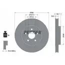 TEXTAR 92272205 Bremsscheiben 2 Stück vorne für JEEP