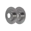ATE 24.0109-0129.1 Bremsscheiben 2 Stück NISSAN