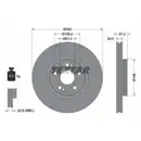 TEXTAR 92119003 Bremsscheiben 2 Stück RENAULT