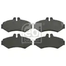 Febi Bremsscheiben Bremsbeläge Hinten für Mercedes Sprinter 3-t B903