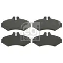 Febi Bremsscheiben Bremsbeläge Hinten für Mercedes Sprinter 3-t B903