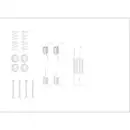 TEXTAR 97042600 PKW Bremsbacken Zub.