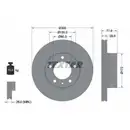 TEXTAR 92115903 Bremsscheiben 2 Stück RENAULT