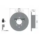 TEXTAR 92202903 Bremsscheiben 2 Stück JEEP
