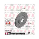 Original ZIMMERMANN 280.3157.52 Bremsscheiben 2 Stück für HONDA