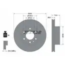 TEXTAR 92155900 Bremsscheiben 2 Stück IVECO