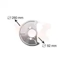 VAN WEZEL Spritzblech Bremsscheibe vo. li. 5870371