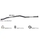 Abgasrohr Ernst 500456 für Citroën für Peugeot Mitte