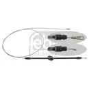 FEBI BILSTEIN 26731 Handbremsseil für MERCEDES-BENZ, VW