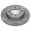 Febi Bremsscheiben Bremsbeläge Vorne Hinten für Peugeot 206 2A/C 206 SW 2E/K
