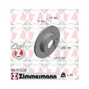 Zimmermann 100.1232.20 Bremsscheiben 2 Stück AUDI