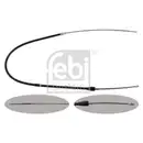 FEBI BILSTEIN 30765 Handbremsseil für VW, SEAT