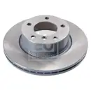 Febi Bremsscheiben Bremsbeläge Vorne für BMW 1 E81 E87 E88