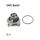 SKF VKPC 86619 Wasserpumpe