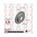 Zimmermann 280.3180.20 Bremsscheiben 2 Stück HONDA