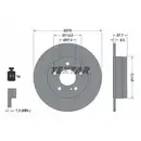 TEXTAR 92163103 Bremsscheiben 2 Stück MERCEDES-BENZ