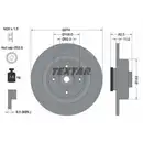 TEXTAR 92141403 Bremsscheiben 2 Stück RENAULT
