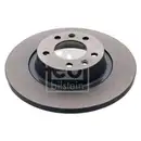 Febi Bremsscheiben Bremsbeläge Hinten für Citron Jumpy 2 VF7 Fiat Scudo