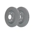 ATE 24.0126-0185.1 Bremsscheiben 2 Stück vorne NISSAN