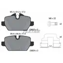 Textar Bremsenset Bremsscheiben Ø280 voll Bremsbeläge WK hinten BMW 1er