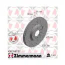 Original ZIMMERMANN 430.2607.52 Bremsscheiben 2 Stück für OPEL