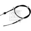 FEBI BILSTEIN 178867 Handbremsseil für KIA, HYUNDAI