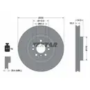 Original TEXTAR 92260405 Bremsscheiben 2 Stück vorne für MERCEDES-BENZ