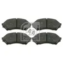 FEBI BILSTEIN 16498 Bremsbelagsatz für MAZDA