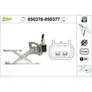 VALEO 850376 Fensterheber v l HONDA Civic