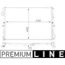 MAHLE CR 2100 000P Kühlmittelkühler