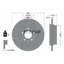 TEXTAR 92100703 Bremsscheiben 2 Stück VOLVO